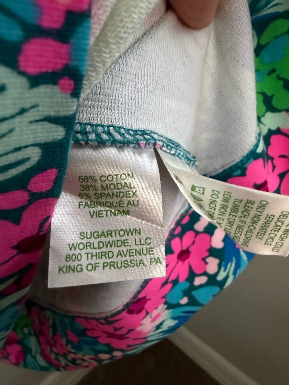 Lilly Pulitzer Jansen Dress in Multi Tiny Garden Size S - Picture 9 of 10